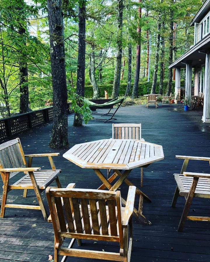 Ryosha Tsukiakari Bed and Breakfast Yamanakako Eksteriør billede